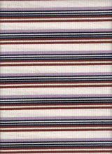 Load image into Gallery viewer, KNT-2200-50245 C42 IVRY/NAVY/LVENDR RIB STRIPES KNITS
