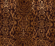 Load image into Gallery viewer, D2052-AN50339 C7 BROWN/BLK BRUSH PRINT ANIMAL
