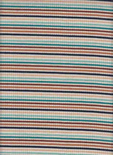Load image into Gallery viewer, KNT-2200-50479 C10 IVRY/NAVY/TEAL RIB STRIPES KNITS
