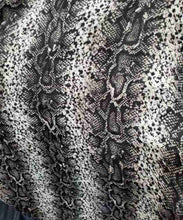 Load image into Gallery viewer, S2554-AN50660 C3 GREY ANIMAL SATIN WOVEN PRINT
