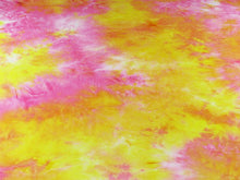 Load image into Gallery viewer, TD2052-3015 C1 CORAL/YELLOW TIE DYE DTY BRUSH COZY FABRICS
