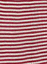 Load image into Gallery viewer, KNT-1960 IVORY/RED RIB STRIPES KNITS
