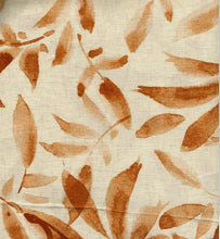 Load image into Gallery viewer, LN1852-C51147 C3 RUST WOVEN PRINTS LINEN
