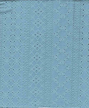 Load image into Gallery viewer, K3002-134 BLUE KNIT EYELET SOLID
