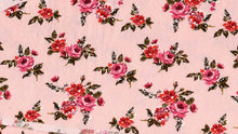 Load image into Gallery viewer, D2052-FL50747 C14 BLUSH/PINK BRUSH PRINT FLOWERS
