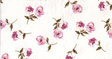 Load image into Gallery viewer, D2052-FL50768 C10 IVORY/LILAC BRUSH PRINT FLOWERS COZY FABRICS DTY
