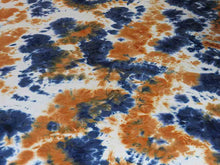 Load image into Gallery viewer, TD2376-1984 NAVY/AMBER TIE DYE FRENCH TERRY
