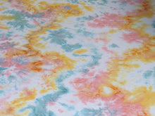 Load image into Gallery viewer, TD2376-1984 MAUVE/YELLOW TIE DYE FRENCH TERRY
