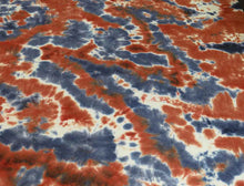 Load image into Gallery viewer, TD2419BR-1984 NAVY/RUST TIE DYE
