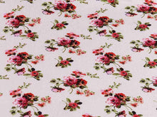 Load image into Gallery viewer, D2052-FL51298 C12 BLUSH/PINK BRUSH PRINT FLOWERS DTY
