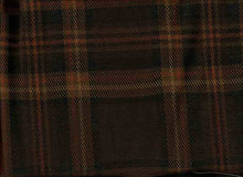 Load image into Gallery viewer, D1692-PL50739 C39 BRWN/BK/RST PLAIDS DOUBLE KNITS
