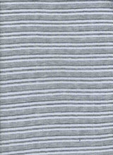 Load image into Gallery viewer, KNT-1843 H.GREY/IVORY RIB STRIPES KNITS
