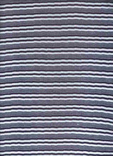 Load image into Gallery viewer, KNT-1843 NAVY/IVORY RIB STRIPES KNITS
